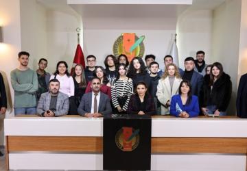 GAÜN’lü öğrenciler GGC’de uygulamalı gazetecilik eğitimi aldı