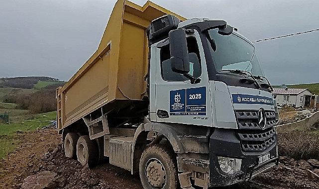 Derince Tahtalı Mahallesi'ne stabilize yol