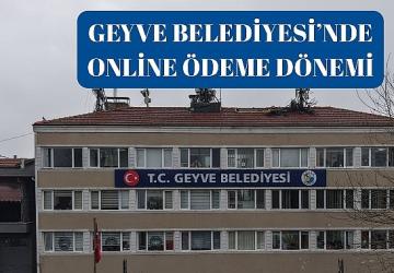 Geyve Belediyesi'nde Online Ödeme Dönemi