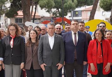 Atatürk'ün Seferihisar'a Gelişinin 92. yılı törenle kutlandı