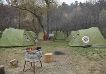 200 Öğrenciyi İzcilik Kampında Bir Araya Getirdi