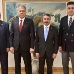 AK Parti Adıyaman Milletvekilleri, İçişleri Bakanı Ali Yerlikaya İle Bir Araya Geldi