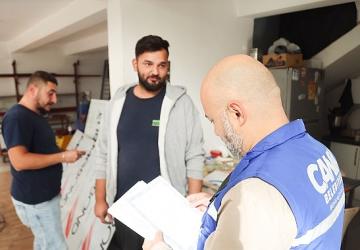 Canik'te İşletmeler Mercek Altında