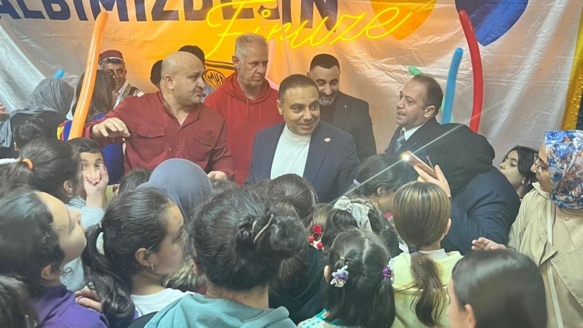 AK Gençlik Ocakları Başkanı Ferhat Aydoğan’dan yetimhanedeki çocuklara ziyaret