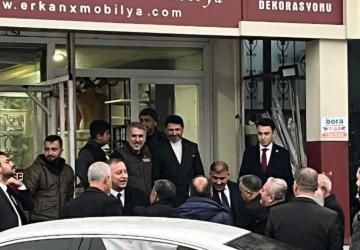 Yeniden Refah Partisi Genel Başkan Yardımcısı Yılmaz Adıyaman’da marangoz esnafıyla buluştu