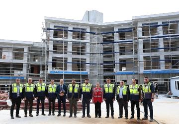 Başkan Vekili Özdemir Balbey Kentsel Yenileme Projesini inceledi