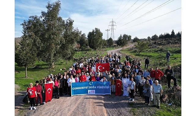 Cumhuriyet Bayramı Etkinlikleri, Çiğli'de Cumhuriyet Doğa Yürüyüşü ile Sona Erdi