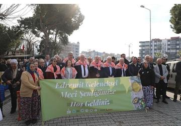 Edremit'te zeytin, emek ve dayanışma MeciŞenliği'nde buluştu