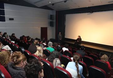 Altın Portakallı yönetmen Seyfettin Tokmak Nilüferlilerle buluştu