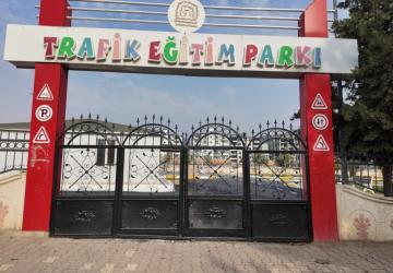 Adıyaman’da Depremde Hasar Gören Trafik Parkı Yenilendi