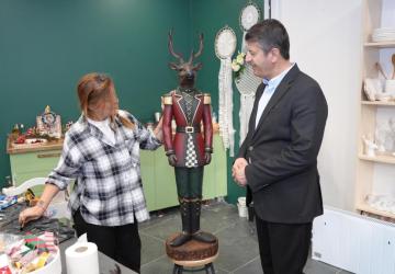 Başkan Tutdere’den Kadın Emeğine Güçlü Destek: ‘Bu Atölye Umudun ve Direncin Simgesi’