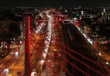 Büyükşehir'in projeleri ışıltılı bir manzara sunuyor