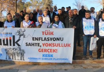 KESK Adıyaman Şubeler Platformu’ndan TÜİK verilerine tepki: ‘Bu sefalet düzenine alışmayacağız’ - Videolu Haber