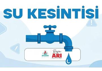 Bahçelievler Mahallesi'nde Planlı Su Kesintisi