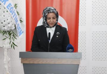 Türk Sağlık-Sen Adıyaman Şube Başkanlığı’na Fidan Karakuş seçildi