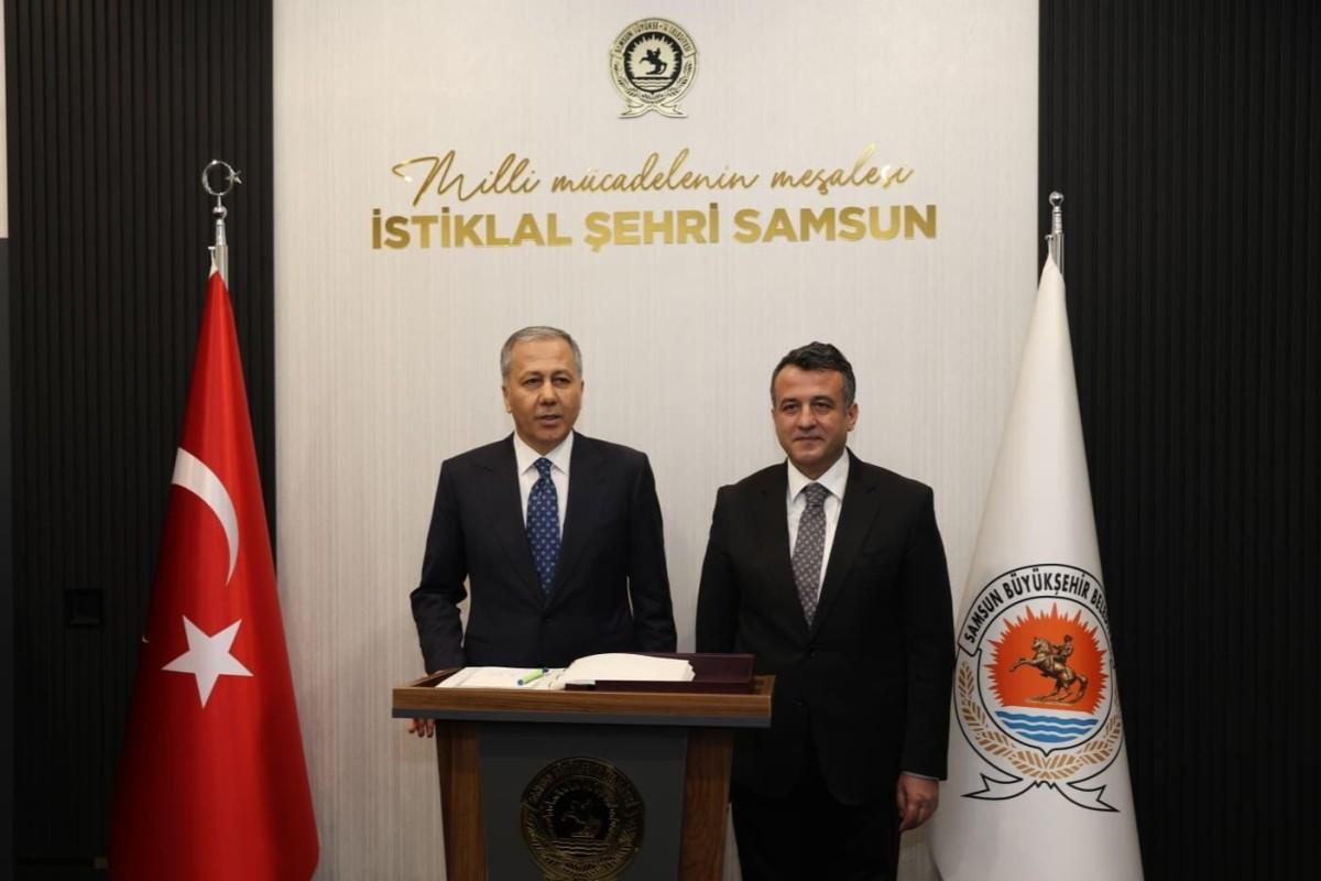 Bakan Yerlikaya’dan Başkan Doğan’a Ziyaret