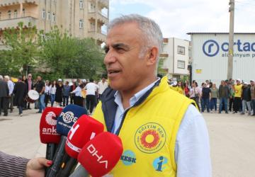 Eğitim-Sen Adıyaman Şube Başkanı Zeynel Polat: ‘Soma’yı unutmadık, affetmeyeceğiz’