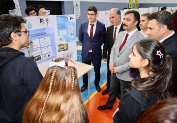 Kahta Borsa İstanbul Fen Lisesi’nde Bilim Fuarı İlgi Gördü