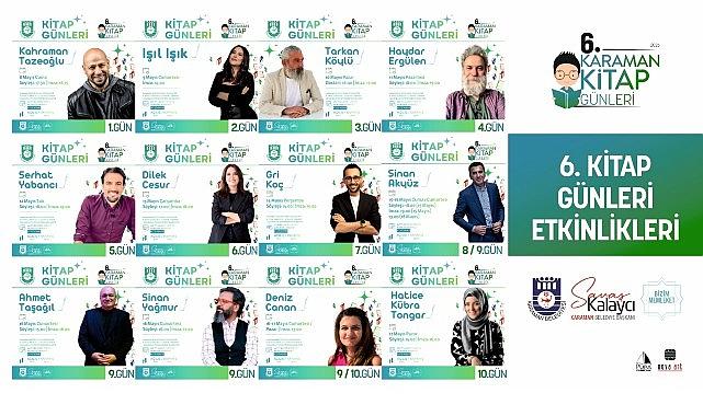Karaman'da Kitap Günleri Başlıyor