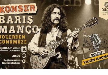 Barış Manço Unutulmaz Şarkıları ile Gölcük'te Anılacak