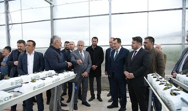 Soğucak Termal Serası'nda Üretim Başladı