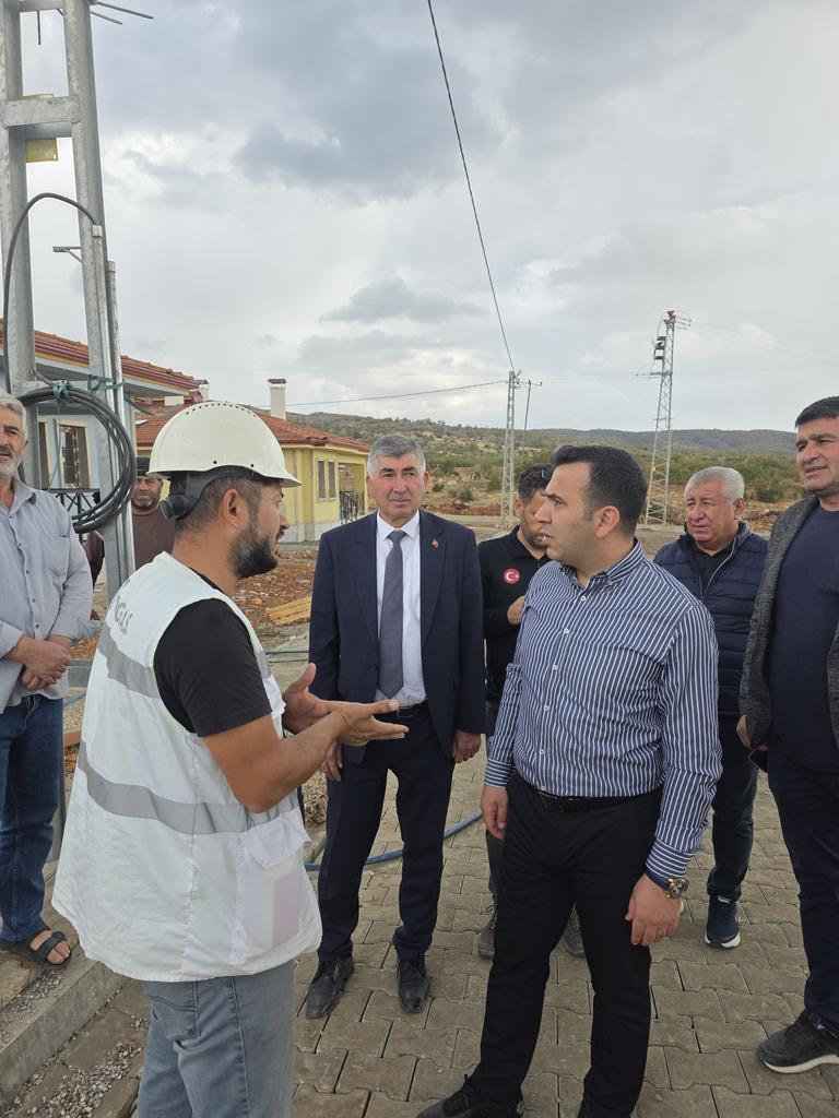 Kaymakam Kadir Algın, Gölbaşı’nda incelemelerde bulundu