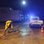 Edremit Belediyesi yağışlara karşı 7/24 çalışıyor