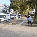 Temizlik Emekçileri Cumhuriyet Mahallesi'nde Yoğun Mesai Harcadı