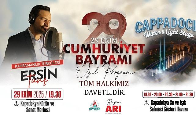 Nevşehir Belediyesi'nden 29 Ekim Coşkusuna Özel Programlar