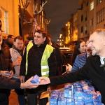 Başkan Vekili Akın'dan kandil simidi ikramı