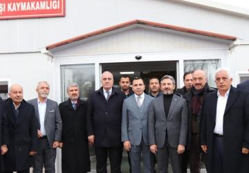 Ahmet Aydın ve Hüseyin Özhan’a Adıyamanlı vatandaşlardan yoğun ilgi