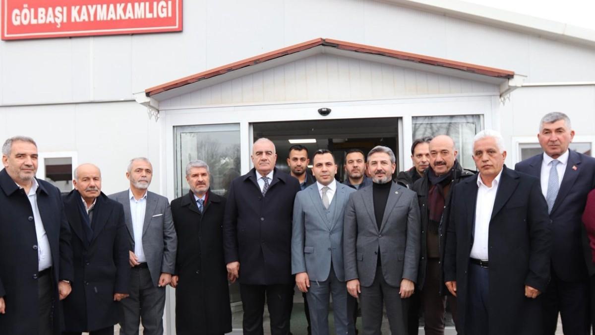 Ahmet Aydın ve Hüseyin Özhan’a Adıyamanlı vatandaşlardan yoğun ilgi