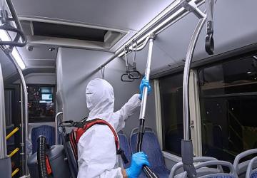 UlaşımPark otobüslerinde hijyen ön planda