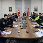 Adıyaman’da 4 aylık Asayiş ve Trafik Değerlendirme Toplantısı yapıldı