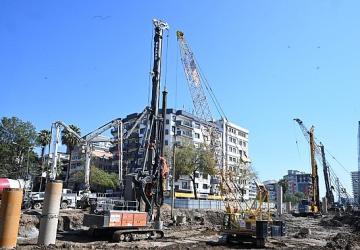 Yeni Dörtyol Köprülü Kavşağı'nda Çalışmalar Devam Ediyor