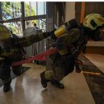 İtfaiye'den Swissotel'de nefes kesen tatbikat