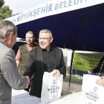 Başkan Çerçioğlu, Ata Tohumlarından Üretilen Fideleri Köşk'te Vatandaşlarla Buluşturdu