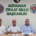 Adıyaman Ziraat Odası’ndan kredi engeli tepkisi