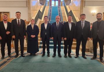 AKEDAŞ heyetinden TBMM’ye ziyaret