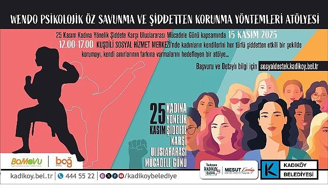 Kadıköy'de Kadınlar Şiddete Karşı Birlikte Güçleniyor