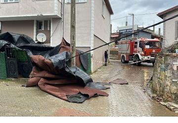 Fırtına mağdurlarına Büyükşehir sahip çıktı