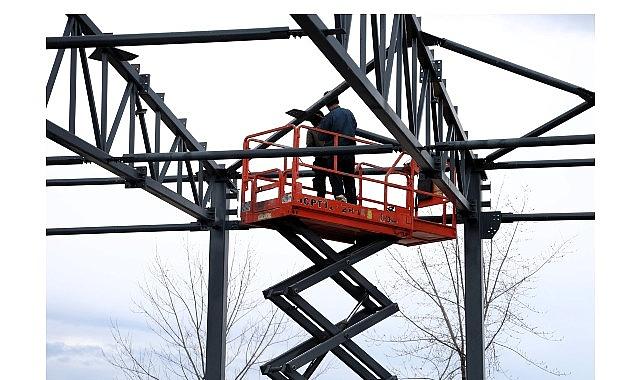 İtfaiye Depo Binası'nda ilerleme yüzde 70