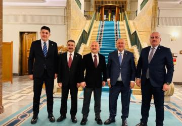 Vali Osman Varol Ankara'da Adıyaman Milletvekilleri ile bir araya geldi