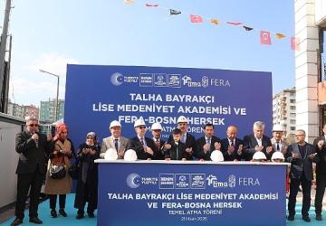 Başkan Altay, Talha Bayrakçı Lima'nın İş Başlangıcını Yaparak, Bosna Hersek FERA'nın Temelini Attı