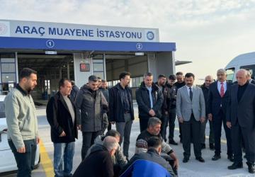 Kahta’da TÜVTÜRK Araç Muayene İstasyonu hizmete açıldı