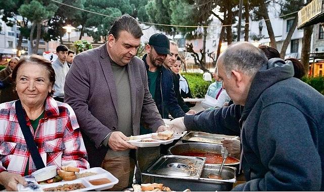 Seferihisar'da Ramazan Bereketi; Dayanışma Seferberliği ile sofralar kuruluyor