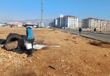 Adıyaman Belediyesi, Örenli TOKİ’de haşereyle mücadele çalışmalarını sürdürüyor