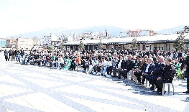 Osmangazi Meydanı'nda Bursaspor Coşkusu Zirve Yaptı