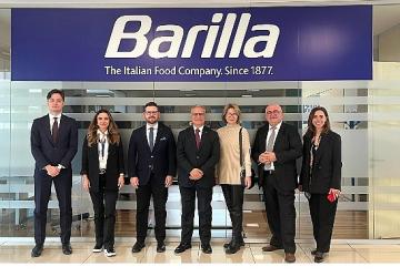 İtalya Ankara Büyükelçisi Barilla Bolu Fabrikasında Ziyaret Etti