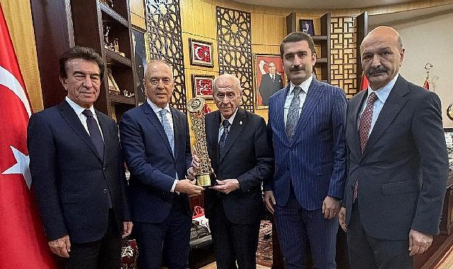 Türkiye Bisiklet Federasyonu'ndan MHP Genel Başkanı Devlet Bahçeli Ziyareti